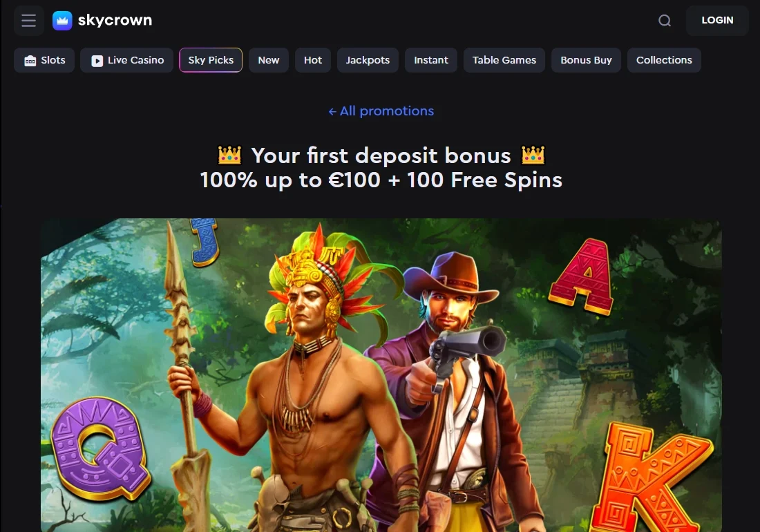 Skycrown casino bonus offer